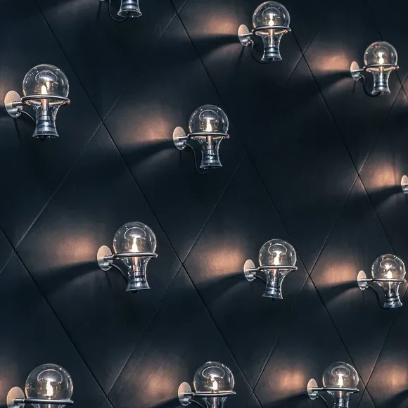 Lampa loft ze stali i sznura “Wulkan”